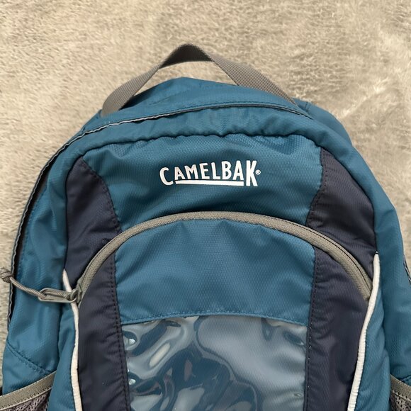 Camelbak Scout Small Kids Hydration Backpack Bag No Bladder Blue Gray - Picture 3 of 4